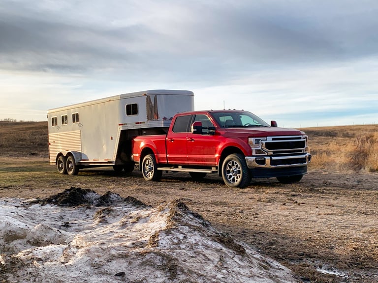 Car hauler trailer for transport